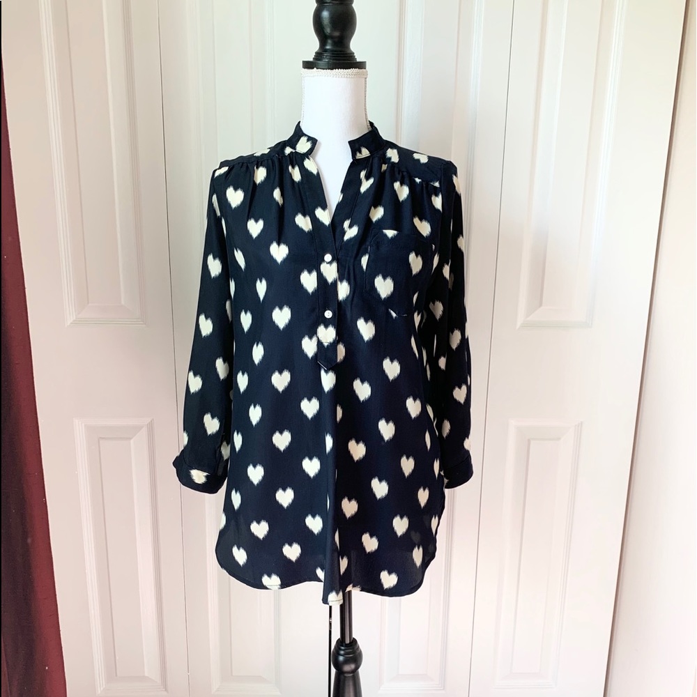 ⭐️Pixley Navy Blue Blouse⭐️